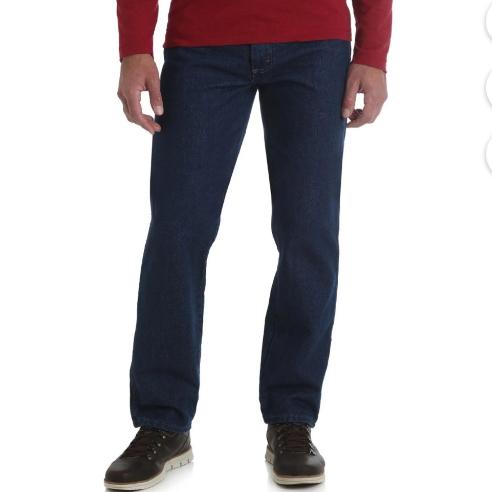 NWT Wrangler Rustler Regular Fit Mens Denim